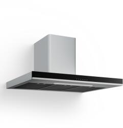 Klarstein Verosteel páraelszívó, Elegáns, minimalista, erőteljes, Energiaosztály A++, 881, 6 m³/h, 90 cm (5005 90cm SS) (5005 90cm SS) - klarstein