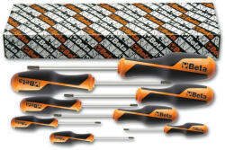 Beta 1268RTx/S8 Imbusz-csavarhúzókészlet markolattal Tamper Resistant Torx® csavarokhoz, 8 darabos