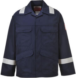 Portwest Bizflame Plus Védőkabát - XL, Tengerészkék