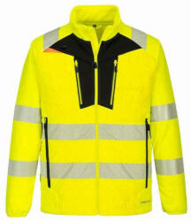 Portwest DX473 Jól Láthatósági Átmeneti Kabát - 3XL, Sárga/Fekete