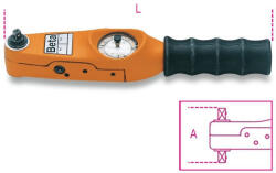 Beta 590/1 Mérőtárcsás nyomatékkulcs Jobbos és balos Pontosság: ±4% 1/4"