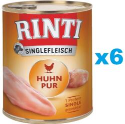 RINTI Singlefleisch Chicken Pure 6x400 g monoprotein csirke
