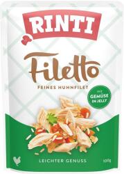 RINTI Filetto in Jelly Chicken&Vegetables csirke és zöldségek zselében 12x100 g