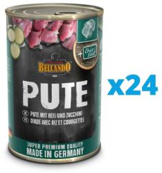 BELCANDO Super Premium Pulyka, rizs, cukkini 24x400g nedves kutyatáp