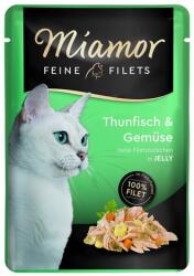 Miamor Feine Filets Tonhal zöldségekkel 24x100 g