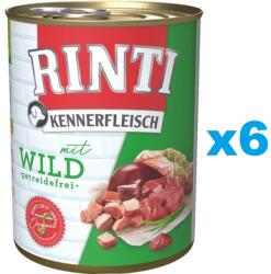 RINTI Kennerfleisch Game szarvas 6x800 g