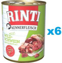 RINTI Kennerfleisch Wild boar Vaddisznó 6x400 g