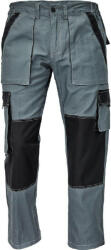 CERVA Max Summer Munkásnadrág - Szürke/Fekete, 46