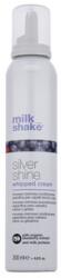 Milk Shake Silver Shine Whipped Cream Балсам без изплакване за платиново руса и сива коса 200 ml