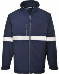 Portwest TK54 Láthatósági Softshell Kabát - 3XL, Sötétkék