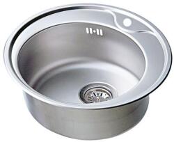 Artenova AD 50 mosogatótálca (Ř510 mm, 1 kerek medence) komplett 3 1/2" szifoncsomaggal (1026)