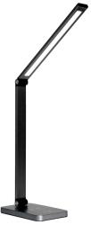Platinet Asztali lámpa 20W, vezetéknélküli töltővel, 5 fényárnyalat, 500Lm, IP20, fekete PDL888B (PDL888B)