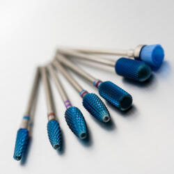 Csiszolofejek. hu Kék színes karbid csiszolófej szett