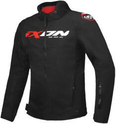  IXON Fierce férfi motoros kabát | BLACK/WHITE/RED