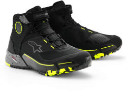  ALPINESTARS CR-X Drystar MOTOROS CIPŐ | Black/Gray/Fluo Yellow