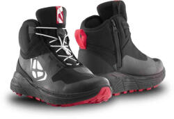  IXON Snake WP vízálló motoros cipő | Black/White/Red