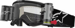  Alpinestars cross szemüveg Vision 5 Corp Roll-Off | Fekete - víztiszta lencsével