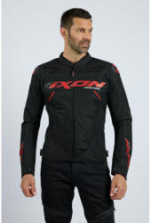  IXON IONIX férfi motoros kabát | BLACK/RED