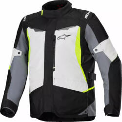  Alpinestars ST-1 vízálló motoros textil túrakabát | szürke/fekete/fluo
