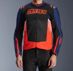  ALPINESTARS MARQUEZ MM93 T-SPS Air V2 textil motoros kabát | navy/fluo red/black