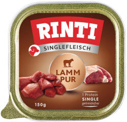 RINTI 20x150g RINTI Singlefleisch gazdaságos csomag nedves kutyatáp - Bárány pur