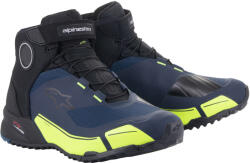 ALPINESTARS CR-X Drystar® motoros cipő | Black/blue/yellow