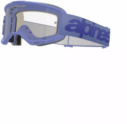  Alpinestars cross szemüveg Vision 5 Wordmark | Lila - víztiszta lencsével