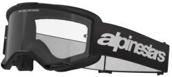  Alpinestars cross szemüveg Vision 3 Wordmark | Fekete - víztiszta lencsével