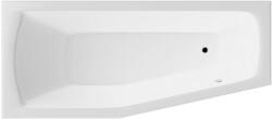 Aqualine Kerámia - Opava fürdőkád 1700x700x440 mm, balra, fehér C1770 (C1770)