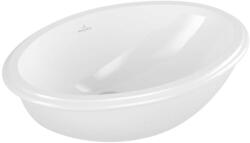 Villeroy & Boch Evana - Lyuk nélküli mosdókagyló túlfolyóval, 500x350 mm, fehér 61470001 (61470001)