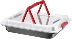 Ambition Lukrecja Tepsi Műanyag Fedővel - 42x29x5 cm