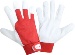 LAHTI PRO Kozák Bőrkesztyű Piros. L272009p, 12 Pár