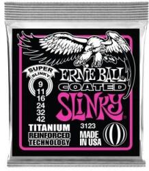 Ernie Ball Coated Titanium RPS Super Slinky 009 042
