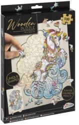 Grafix Fa puzzle Unikornis egyedi formákkal Ajánlott 7-99 éves korig unisex [Cikkszám 00911]