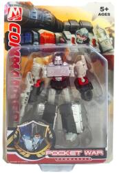 ReToys Átalakuló robot POCKET WAR Commander - 10 cm Ajánlott 3-6 éves korig fiúknak (98862)