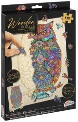 Grafix Fa puzzle Bagoly Egyedi formákkal Ajánlott 7-99 éves korig unisex [Cikkszám 00938]