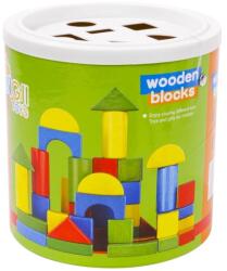 Hongji Toys Építőkocka formaválogató hengerben 45 darabos készlet - Ajánlott: 2-6 éves korig unisex (24800) (24800)