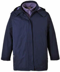 Portwest S571 Elgin Női Esőkabát 3 az 1-ben - XS, Sötétkék