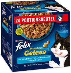 FELIX Sensations macska tasak MP hal zselés 24x85g