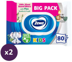 Zewa Kids nedves toalettpapír (2x80 db)