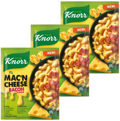 Knorr Mac’n Cheese Bacon alap (3x33 g)