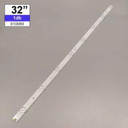  Háttérvilágítás univerzális 32coll 3V 8LED 610x17mm 1db/csomag