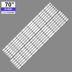  LED-TV389 Háttérvilágítás VIZIO 70coll LED TV-be 9+9LED 12db/cs (6+6)