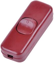  PRK0088 Lámpakapcsoló kétállású ON-OFF, Barna 250V 3A (PRK0088)