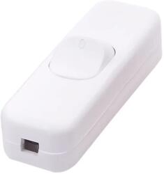  PRK0072 Lámpakapcsoló kétállású ON-OFF, fehér 250V 3A (PRK0072)