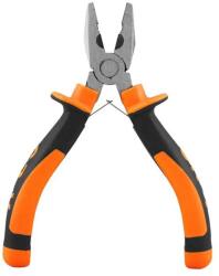  NAR0156B Precíziós kombinált fogó, fekete/narancs színű, 120mm