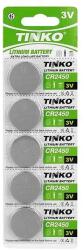  BAT-TK20 TINKO CR2450 líthium gombelem, 5db/bliszter (CR2450)