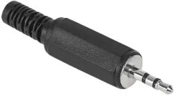  WTY0002 Forrasztható 2, 5mm sztereó jack dugó vezetékre, műanyag (WTY0002)