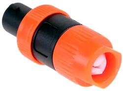  WTY0089 Szerelhető speakon dugó kábelre, műanyag, csavaros, 4 pólusú (WTY0089)