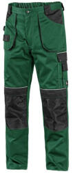 CXS Orion Teodor Derekas Munkásnadrág - 52, Zöld/Fekete